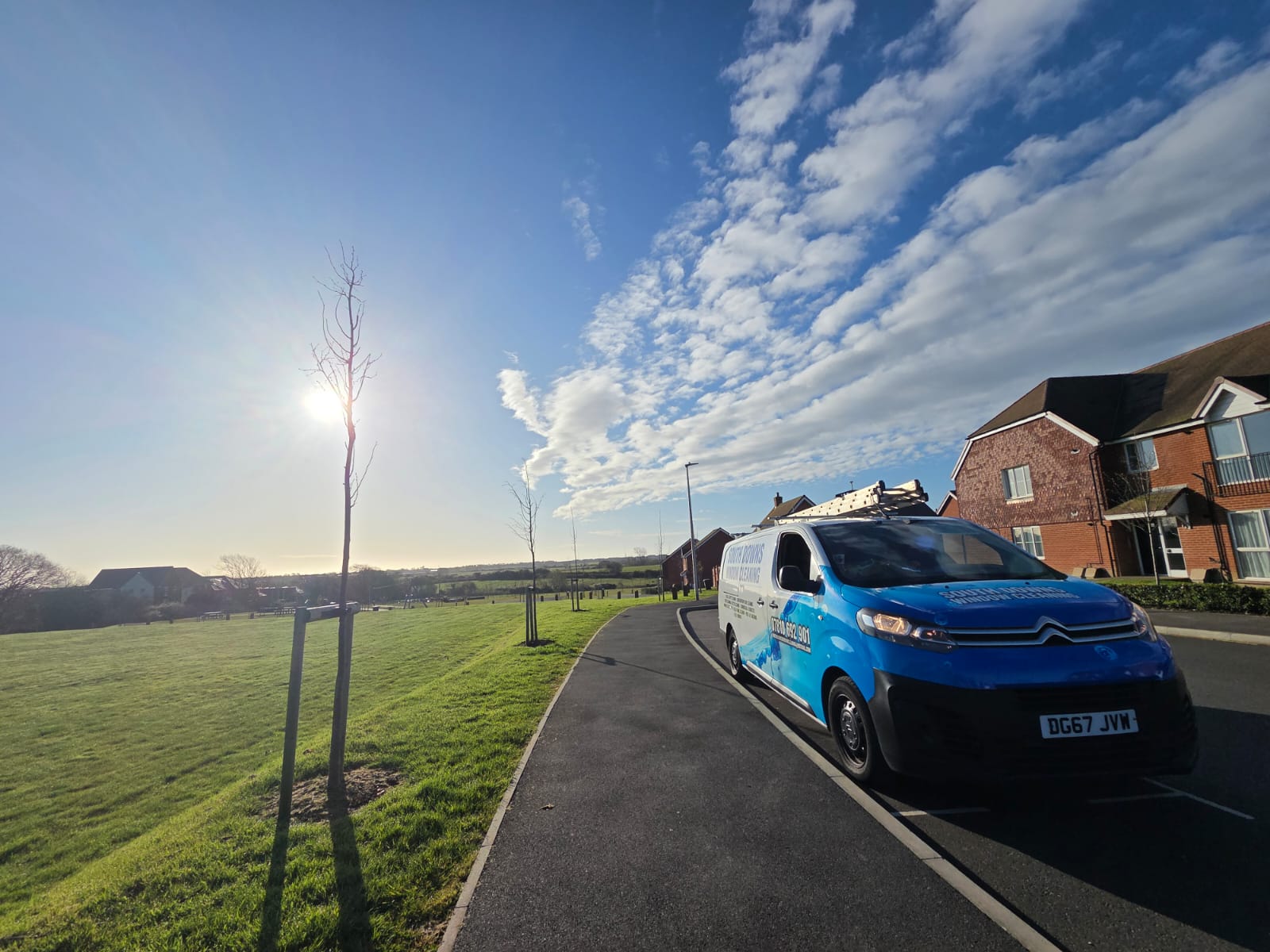 Professional window cleaning