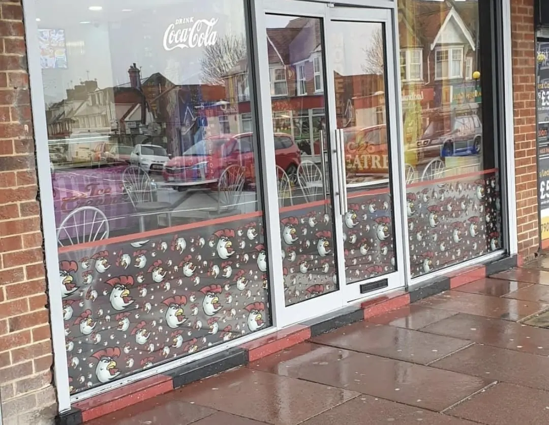 Shop front cleaning